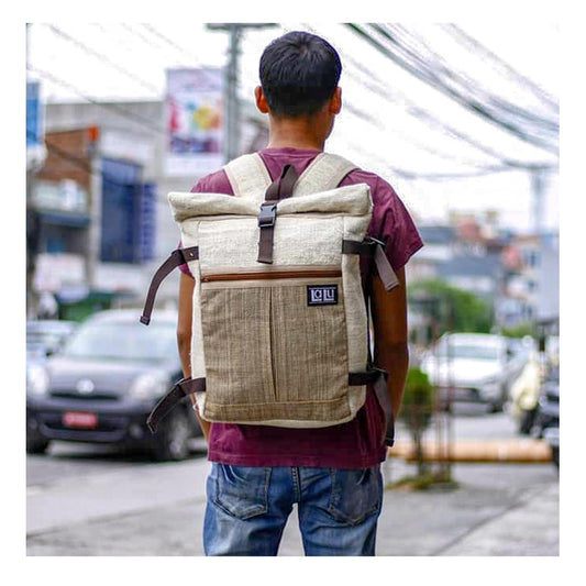 Basanta Naturel backpack | Organic Hemp