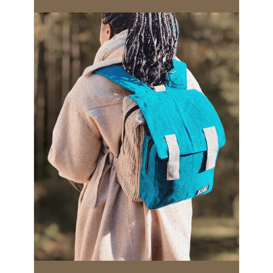 Bikram Ocean Backpack | Organic Cotton