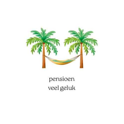 Kaart Pensioen Veel Geluk