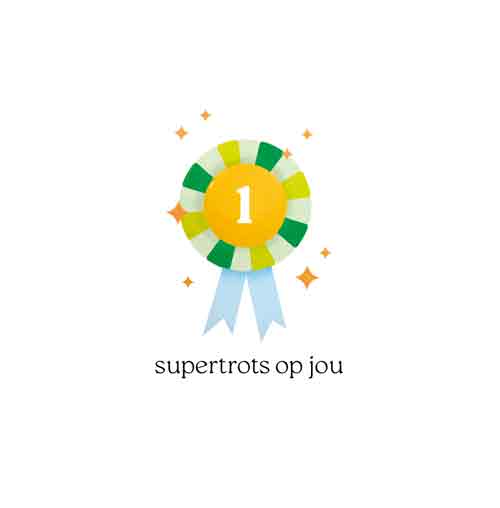 Kaart Supertrots Op Jou