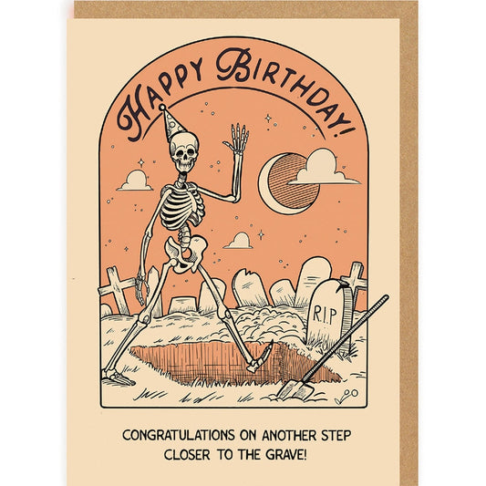 Kaart Another Step Closer To The Grave