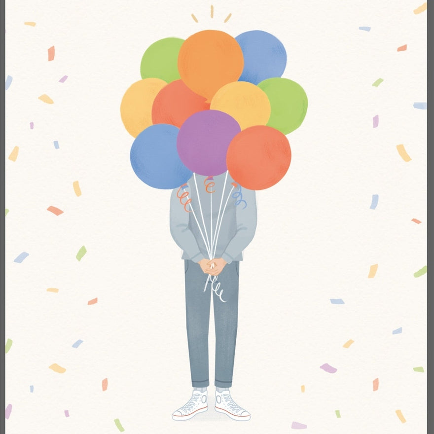 Kaart Gefeliciteerd | Ballonnen