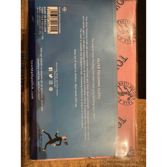 Zilverpoets doek 30x45 cm