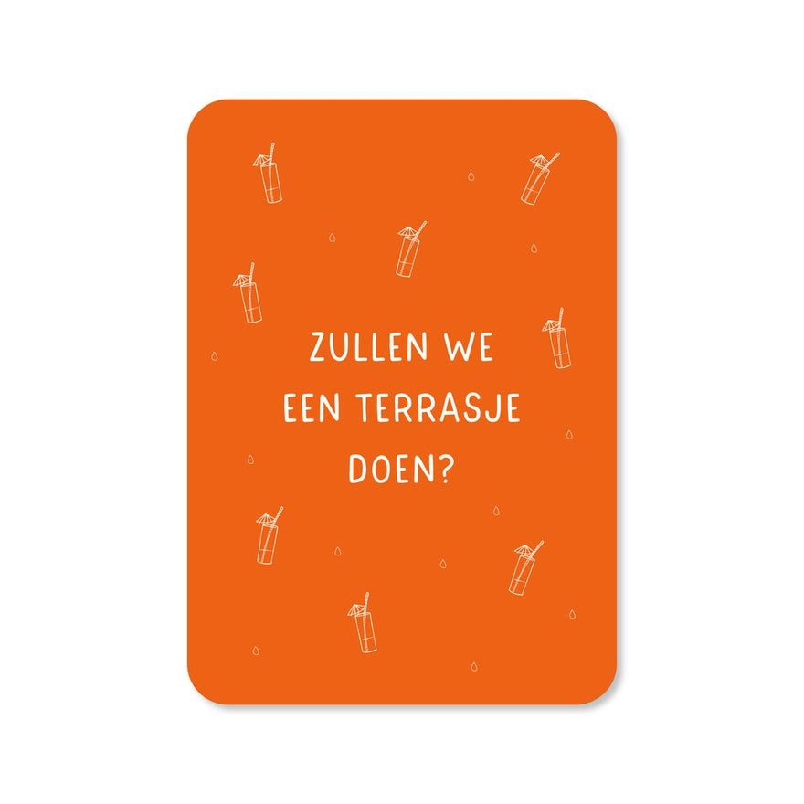 Kaart Zullen We Een Terrasje Doen?