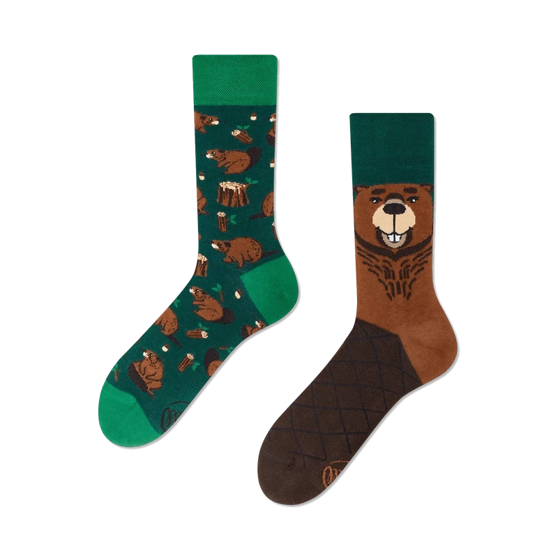 Many Mornings Sokken Beaverly Heels