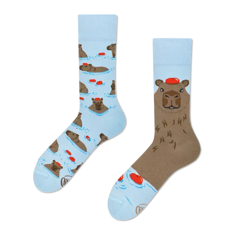 Many Mornings Sokken | Capybara