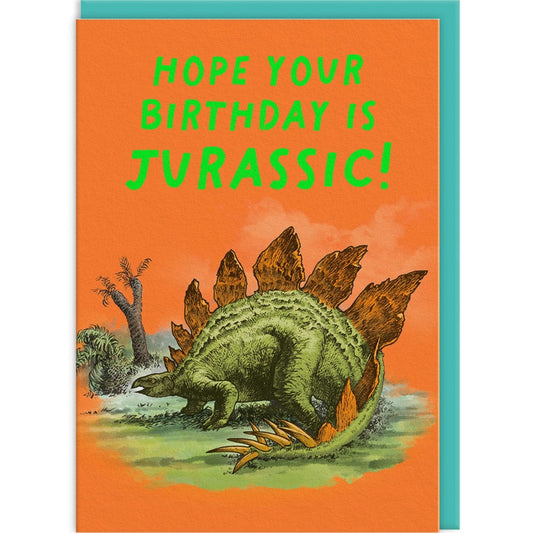 Kaart Jurassic Birthday
