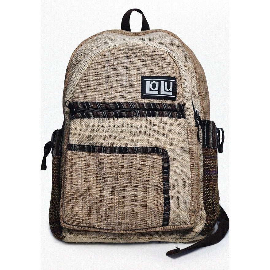 Rupa Natural Backpack | Organic Hemp and Nettle