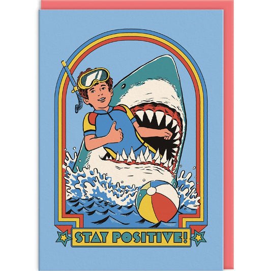 Kaart Stay Positive