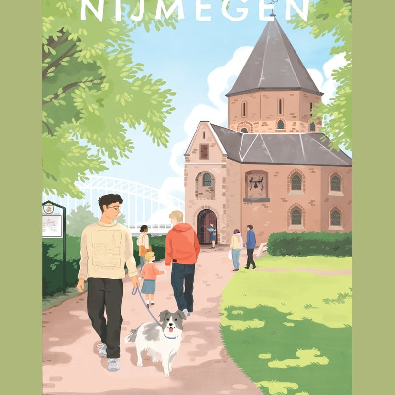 Ansichtkaart Nijmegen | Zonder Envelop