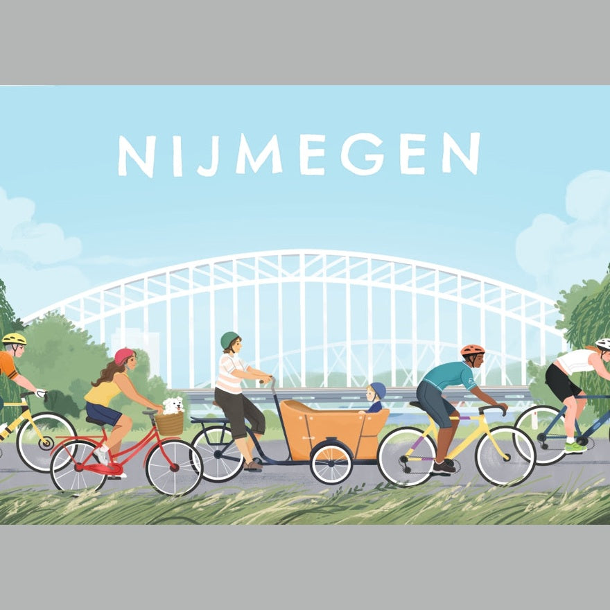 Ansichtkaart Nijmegen | Zonder Envelop