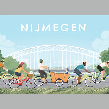 Ansichtkaart Nijmegen | Zonder Envelop