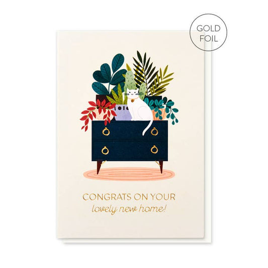 Kaart Congrats On Your Lovely New Home!