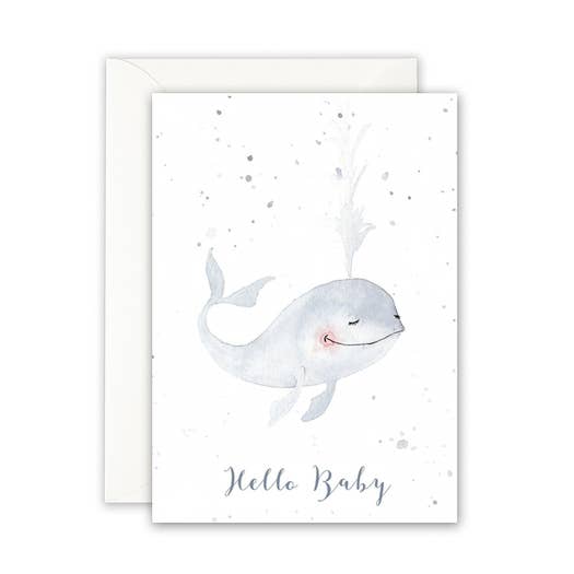 Kaart Hello Baby | Walvis