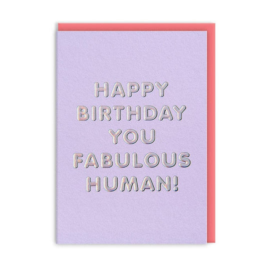 Kaart Fabulous Human
