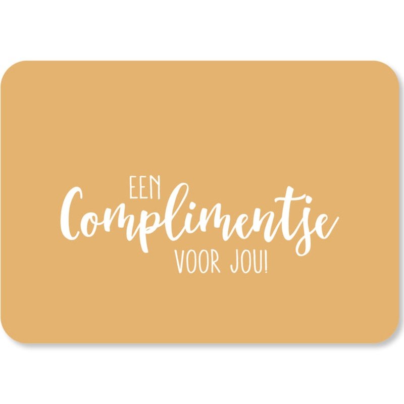 Kaart Een Complimentje Voor Jou!