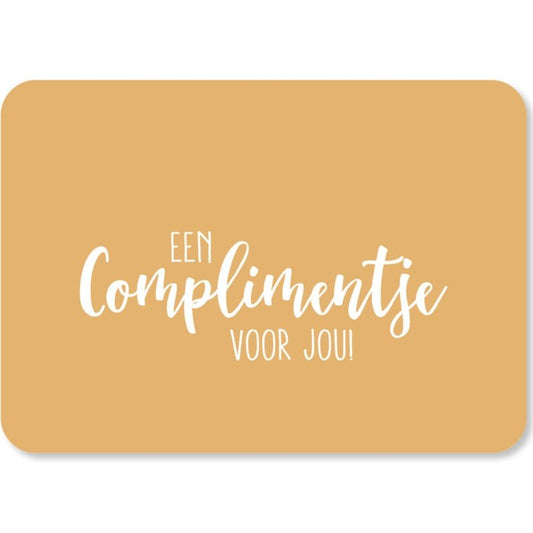 Kaart Een Complimentje Voor Jou!