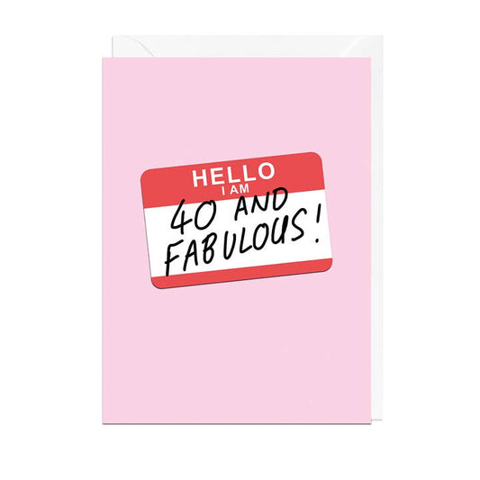 Kaart 40 and Fabulous