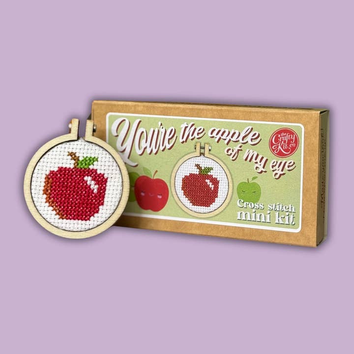 Mini Match Box Cross Stitch Kit