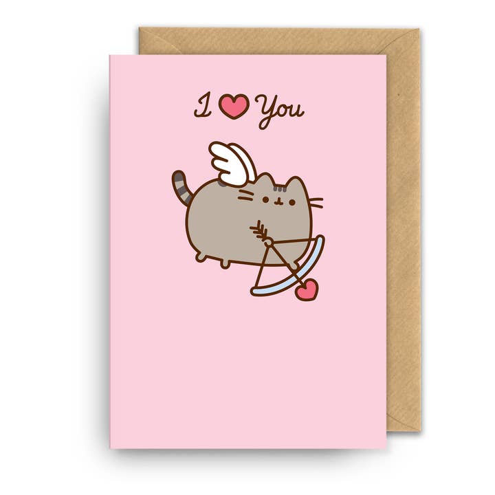 Kaart I Love You | Pusheen