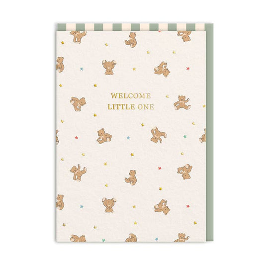 Kaart Welcome Little One | Bears