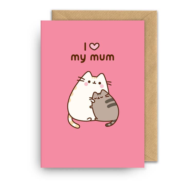 Kaart I Love My Mum | Pusheen