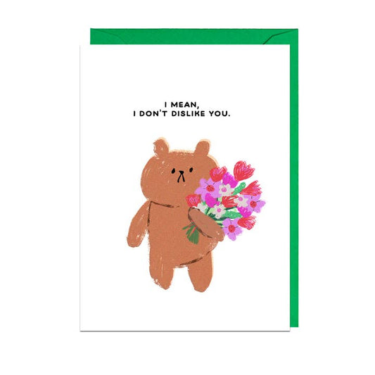 Kaart Don't Dislike You