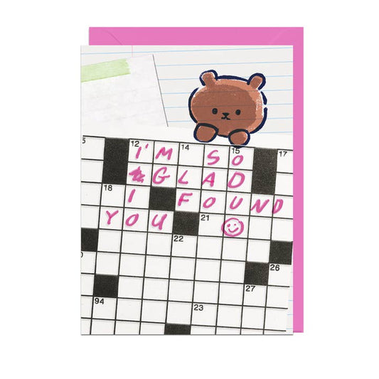 Kaart Glad I Found You