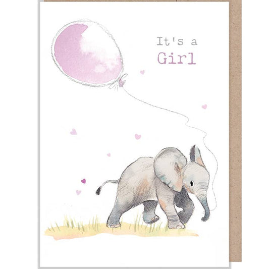Kaart It's a Girl!