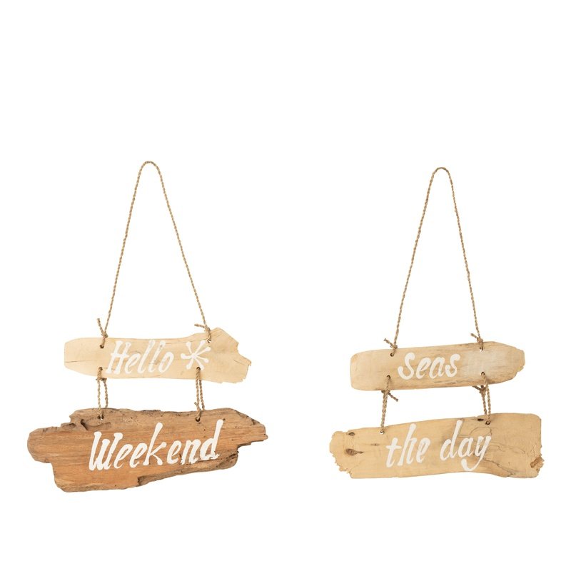 J-Line Plakkaat Hello Weekend