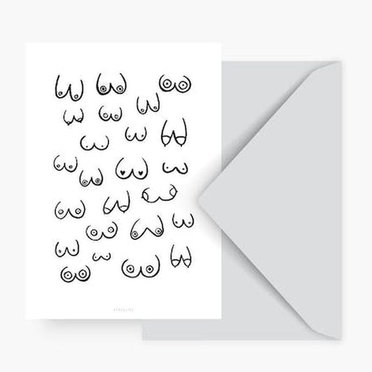 Kaart Borsten | Zonder Envelop