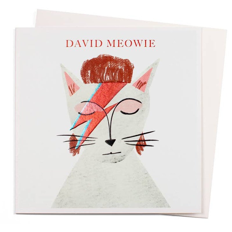 Kaart David Meowie | David Bowie