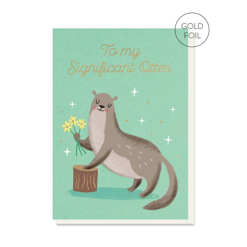 Kaart To My Significant Otter