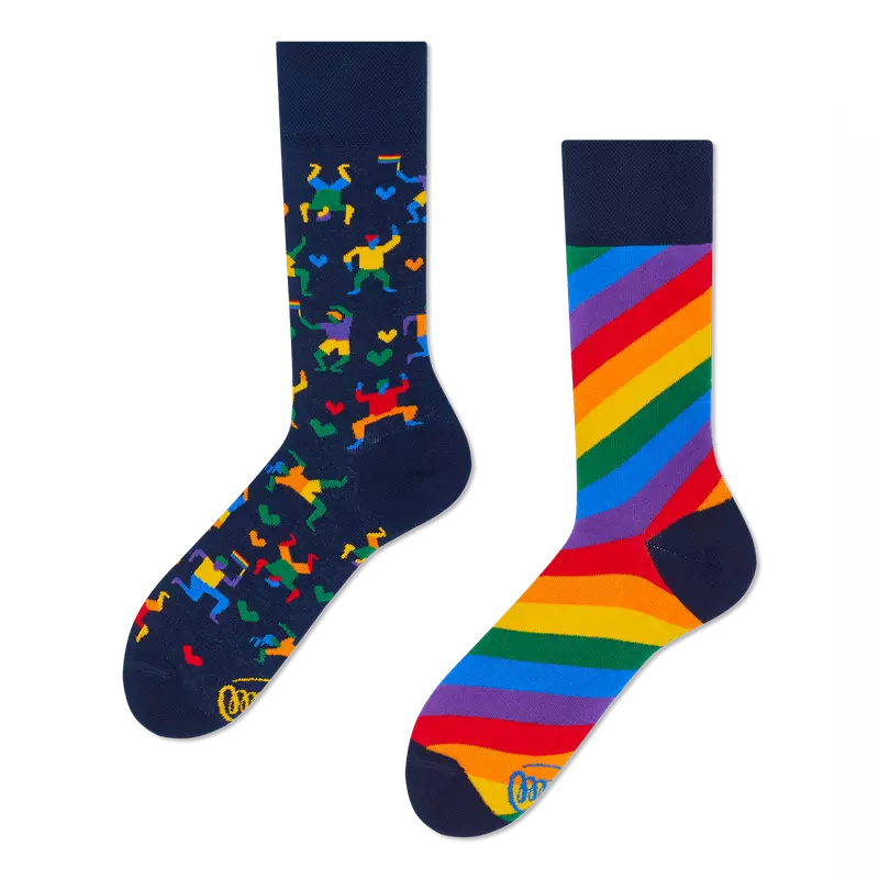 Many Mornings Sokken | Over The Rainbow