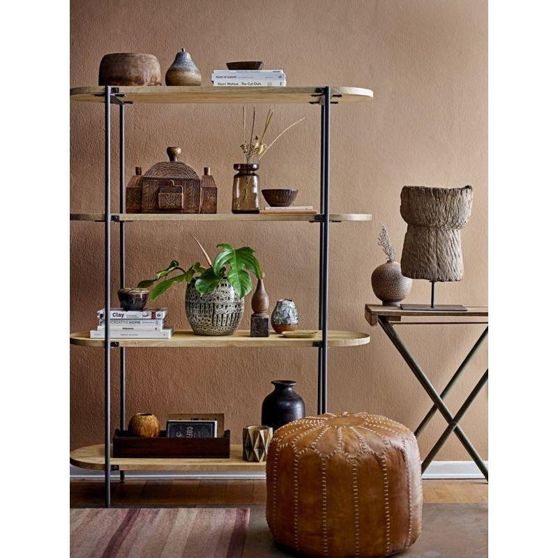 Bloomingville | Decoratieve peer | Aardewerk | Bruin