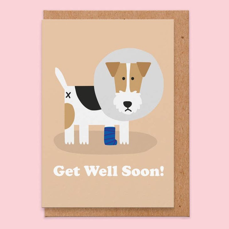 Kaart Get Well Soon