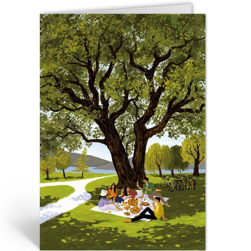 Kaart Picnic With Friends
