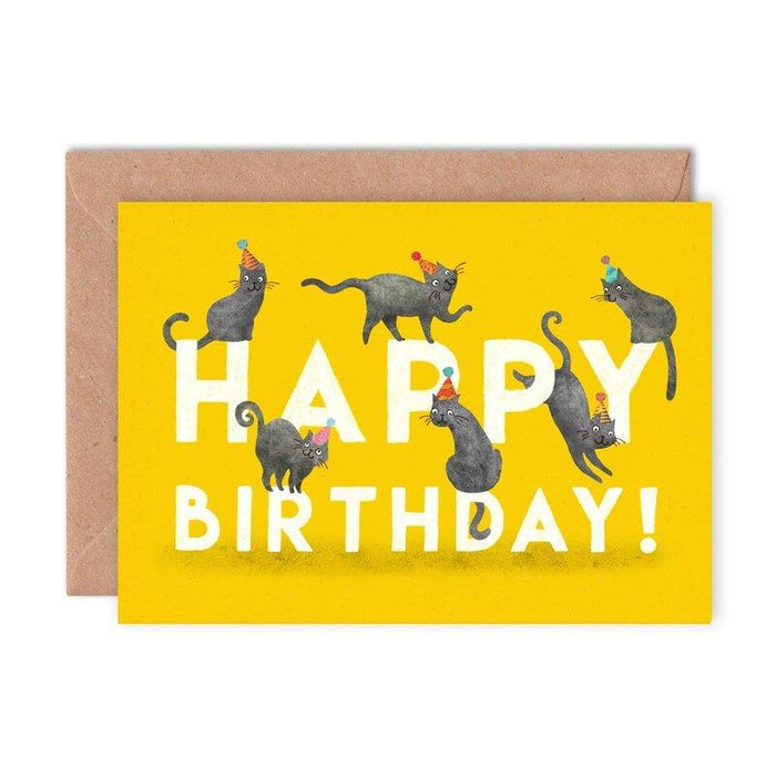 Kaart Happy Birthday | Katten Krossproducts | De online winkel voor hebbedingetjes