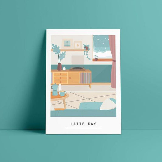 Kaart Latte Day
