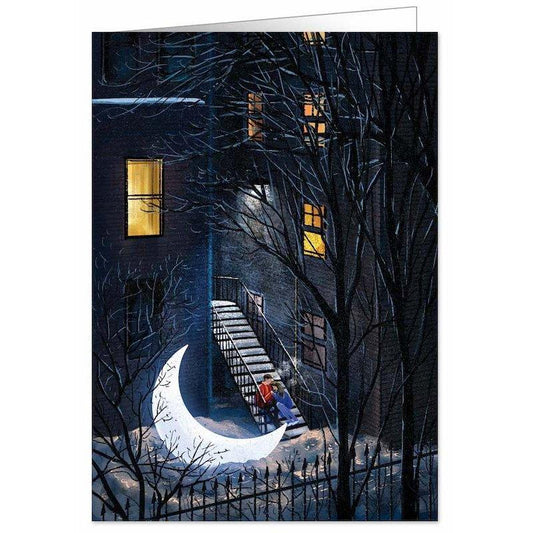 Kaart Steps With Moon