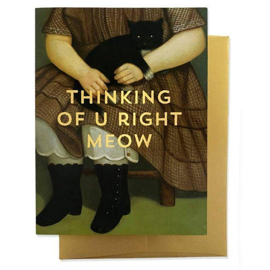 Kaart Thinking Of U Right Meow