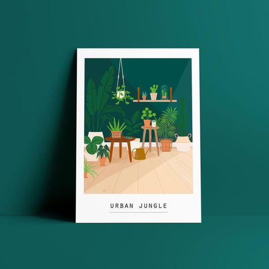 Kaart Urban Jungle + Envelop