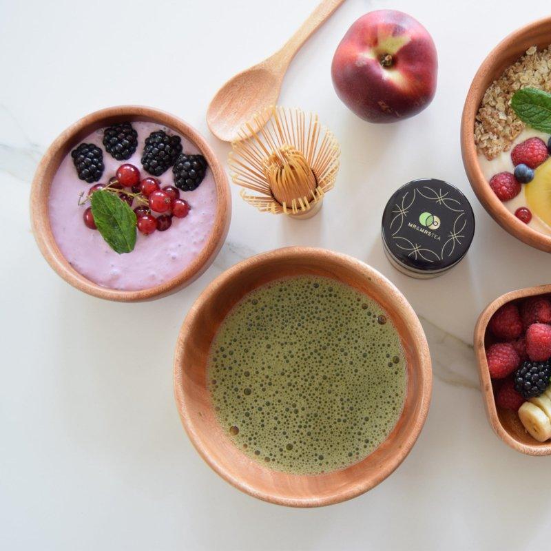 Rijstkommetje Khaya-hout