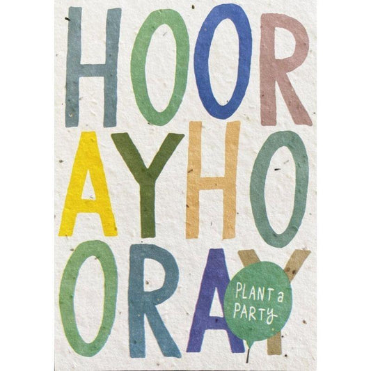 Send & Grow Kaart | Hooray Hooray