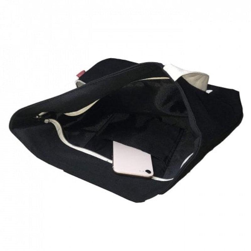 Stevige Boodschappentas Zwart Life is Tough and So Are You