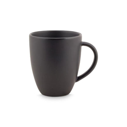 Vtwonen | Mok met oor | Porselein | Mat zwart | 250 ml