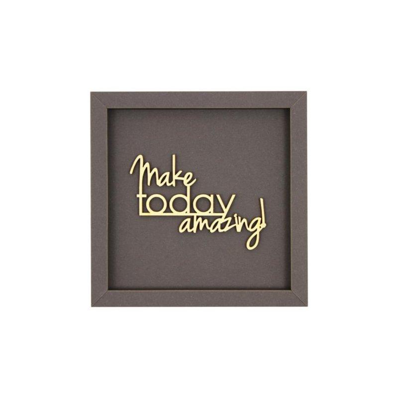 Werkpunk Make Today Amazing | Donkergrijs | M
